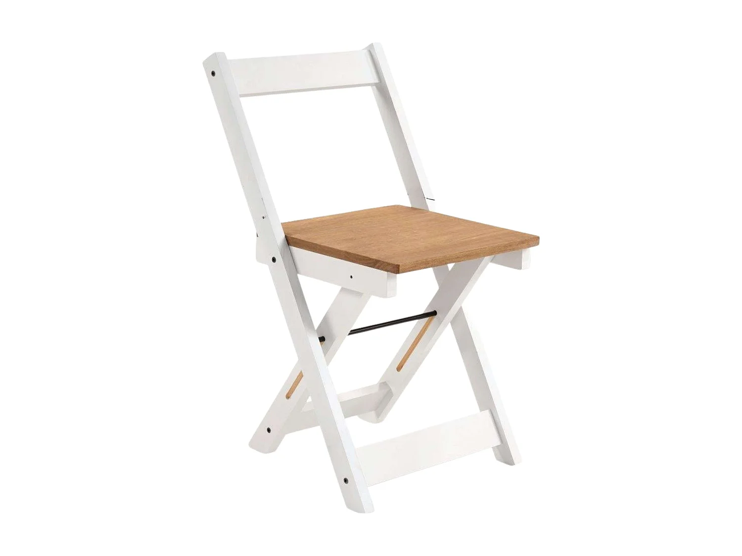 Conjunto de jantar ou cozinha Belisim com 2 mesas dobráveis ​​e 4 cadeiras dobráveis