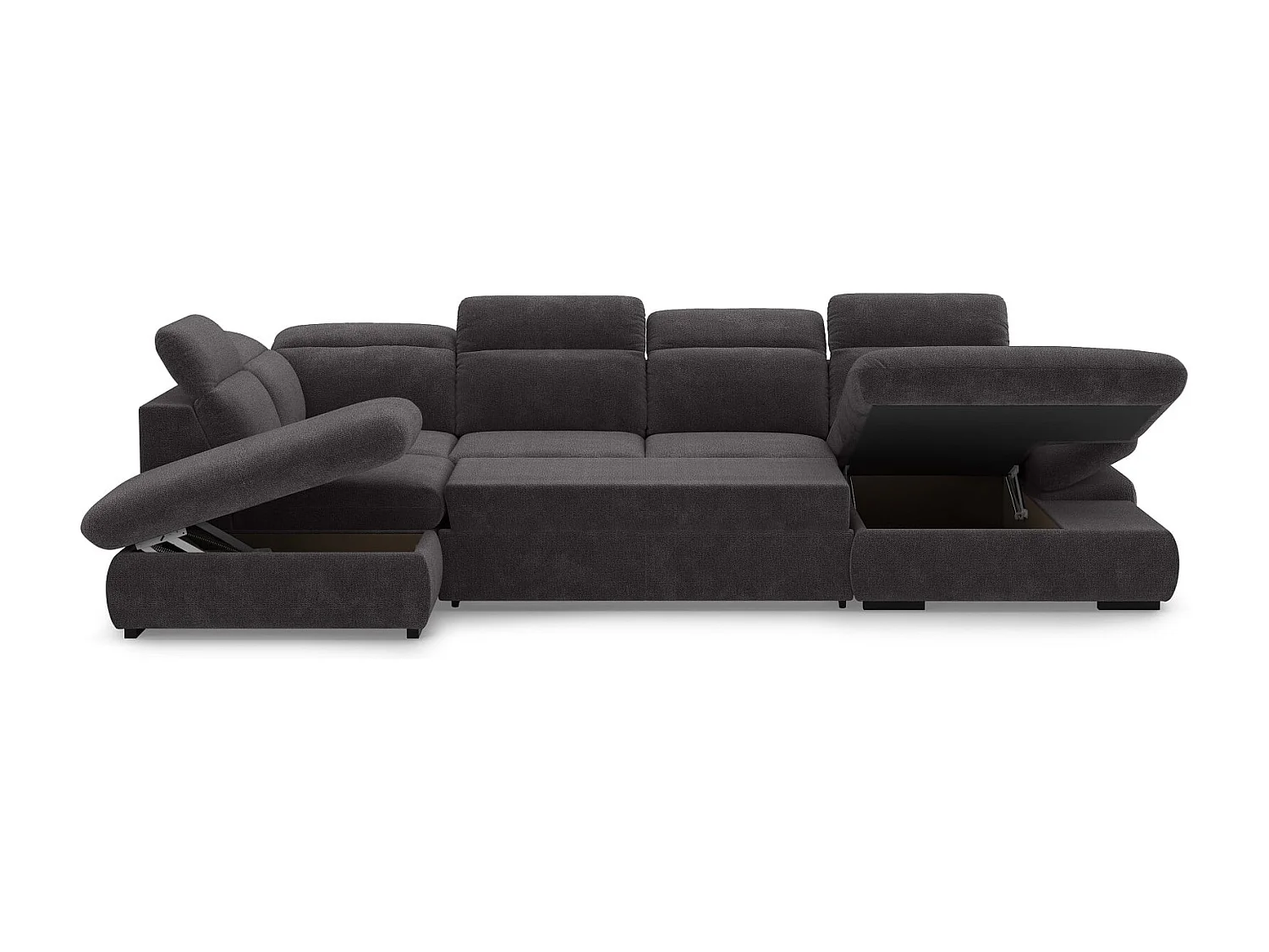 MYHOMELANDO Lorena woonlandschap – U-vorm met slaapfunctie en opbergruimte