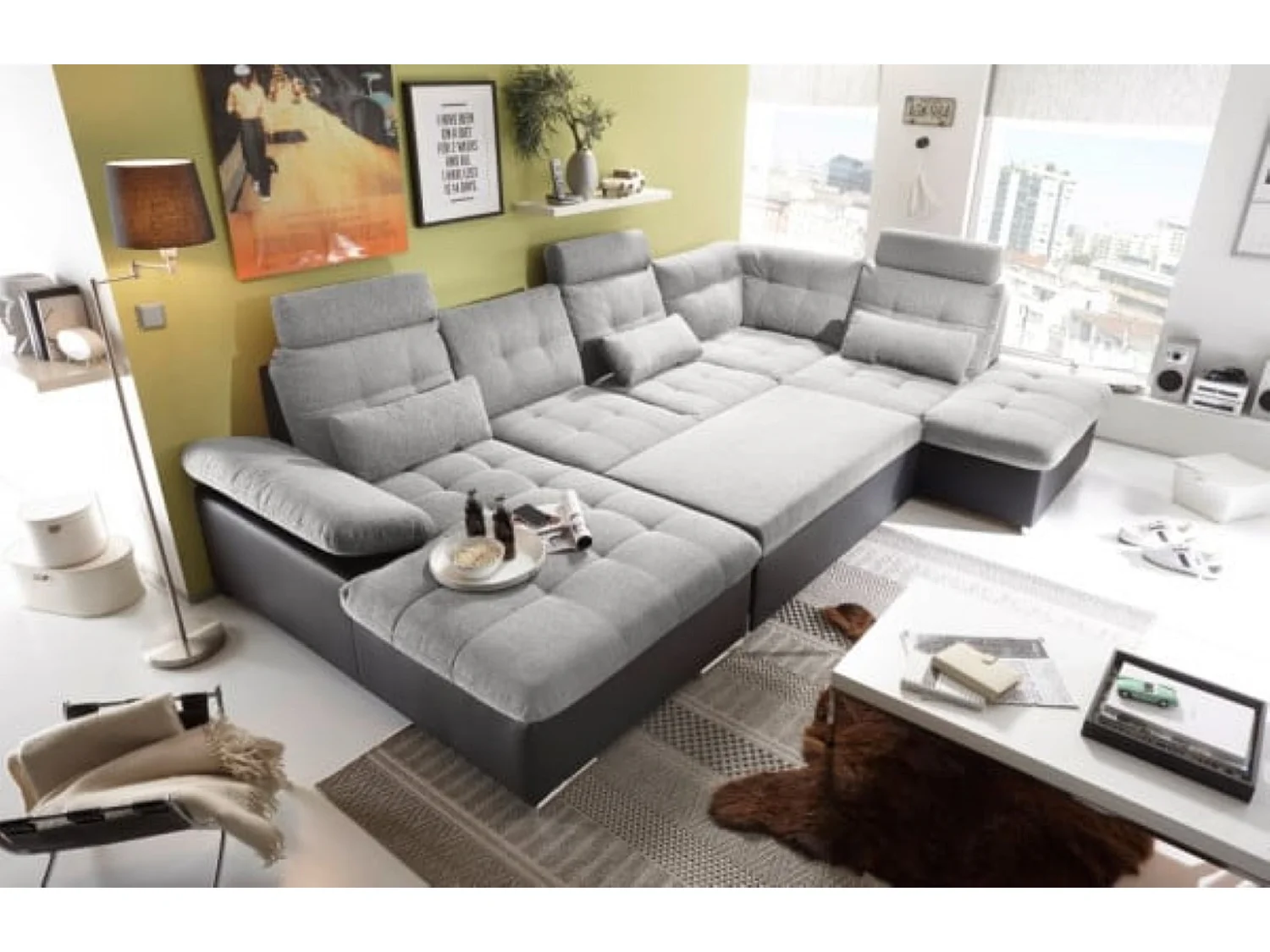 MYHOMELANDO Jakarta woonlandschap – U-vorm met slaapfunctie en opbergruimte