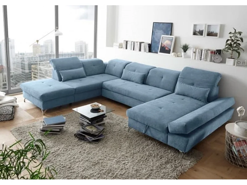 MYHOMELANDO Melfi woonlandschap – U-vorm met slaapfunctie en opbergruimte