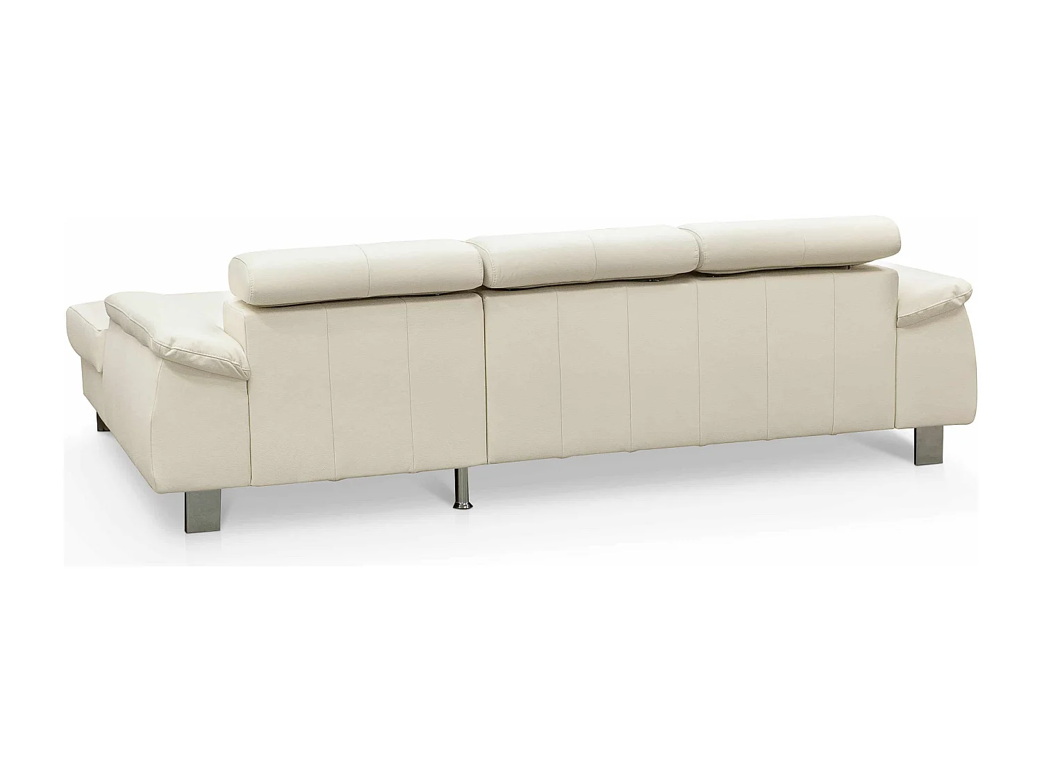 MYHOMELANDO Micky Ecksofa Echtleder – L‑Form mit Schlaffunktion und Bettkasten