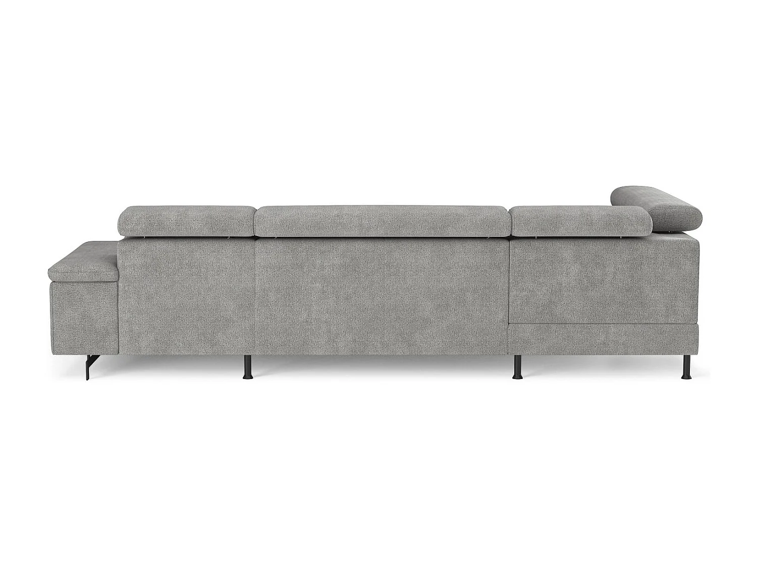 MYHOMELANDO Emma woonlandschap – U-vorm met slaapfunctie en opbergruimte, Orlando-stof