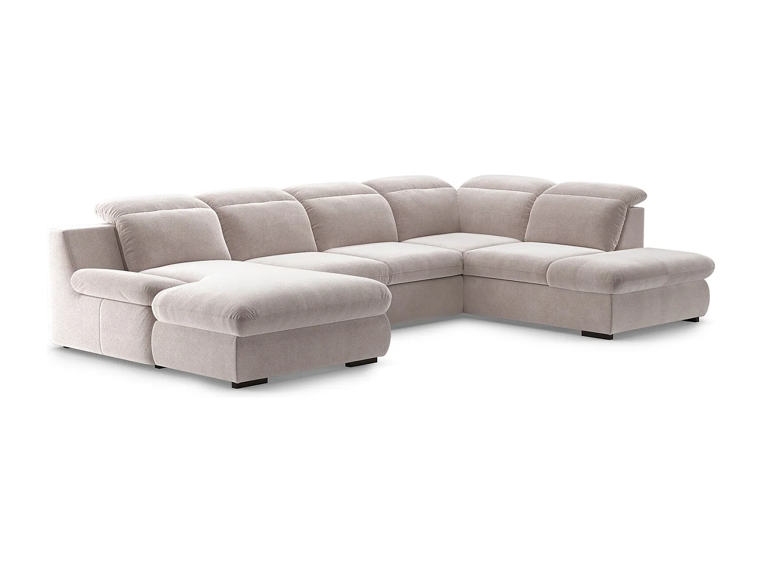 MYHOMELANDO Lorena woonlandschap – U-vorm met slaapfunctie en opbergruimte