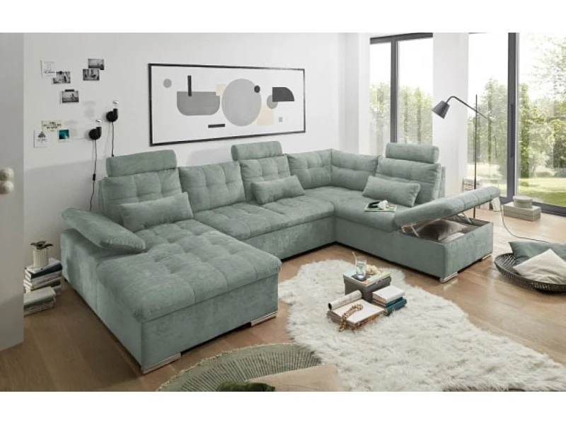 MYHOMELANDO Brest woonlandschap – U-vorm met slaapfunctie en opbergruimte