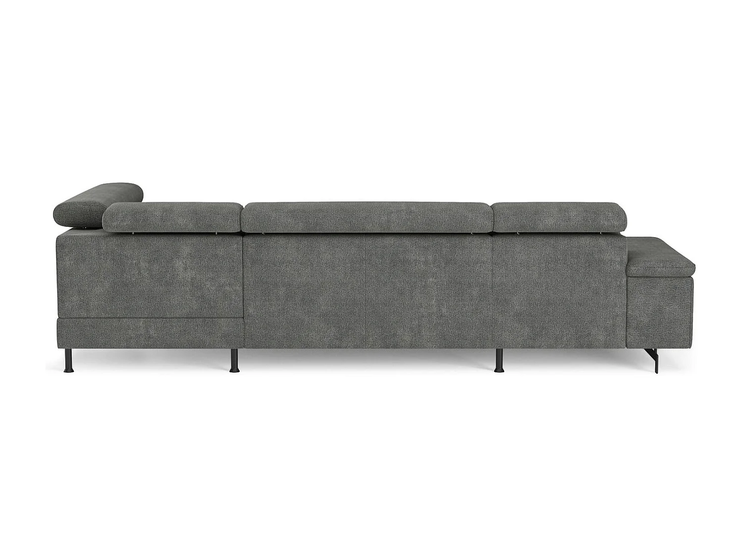 MYHOMELANDO Emma woonlandschap – U-vorm met slaapfunctie en opbergruimte, Orlando-stof