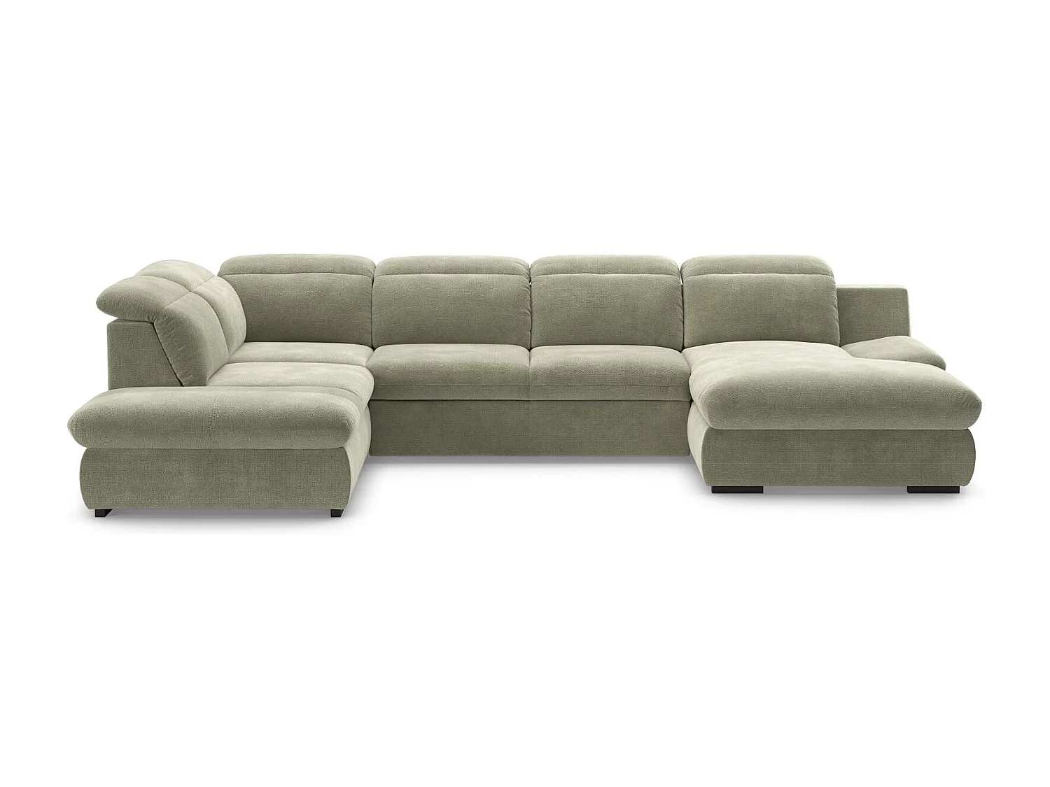 MYHOMELANDO Lorena woonlandschap – U-vorm met slaapfunctie en opbergruimte