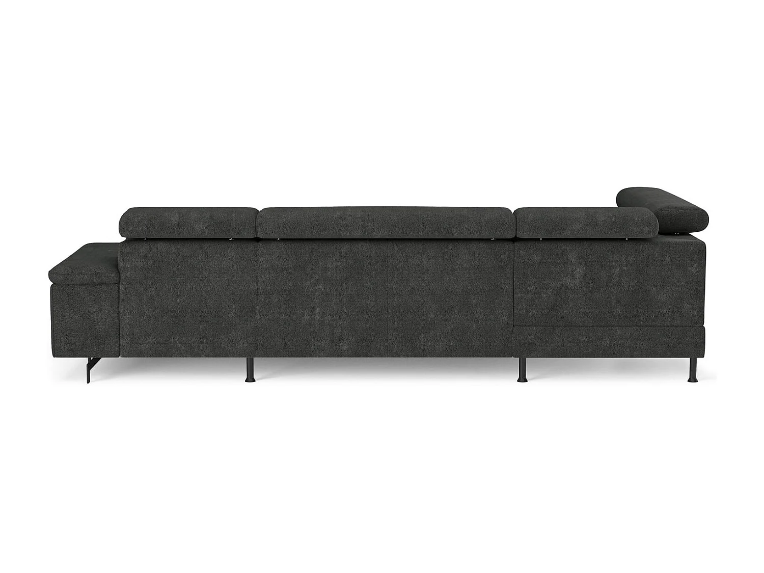 MYHOMELANDO Emma woonlandschap – U-vorm met slaapfunctie en opbergruimte, Orlando-stof