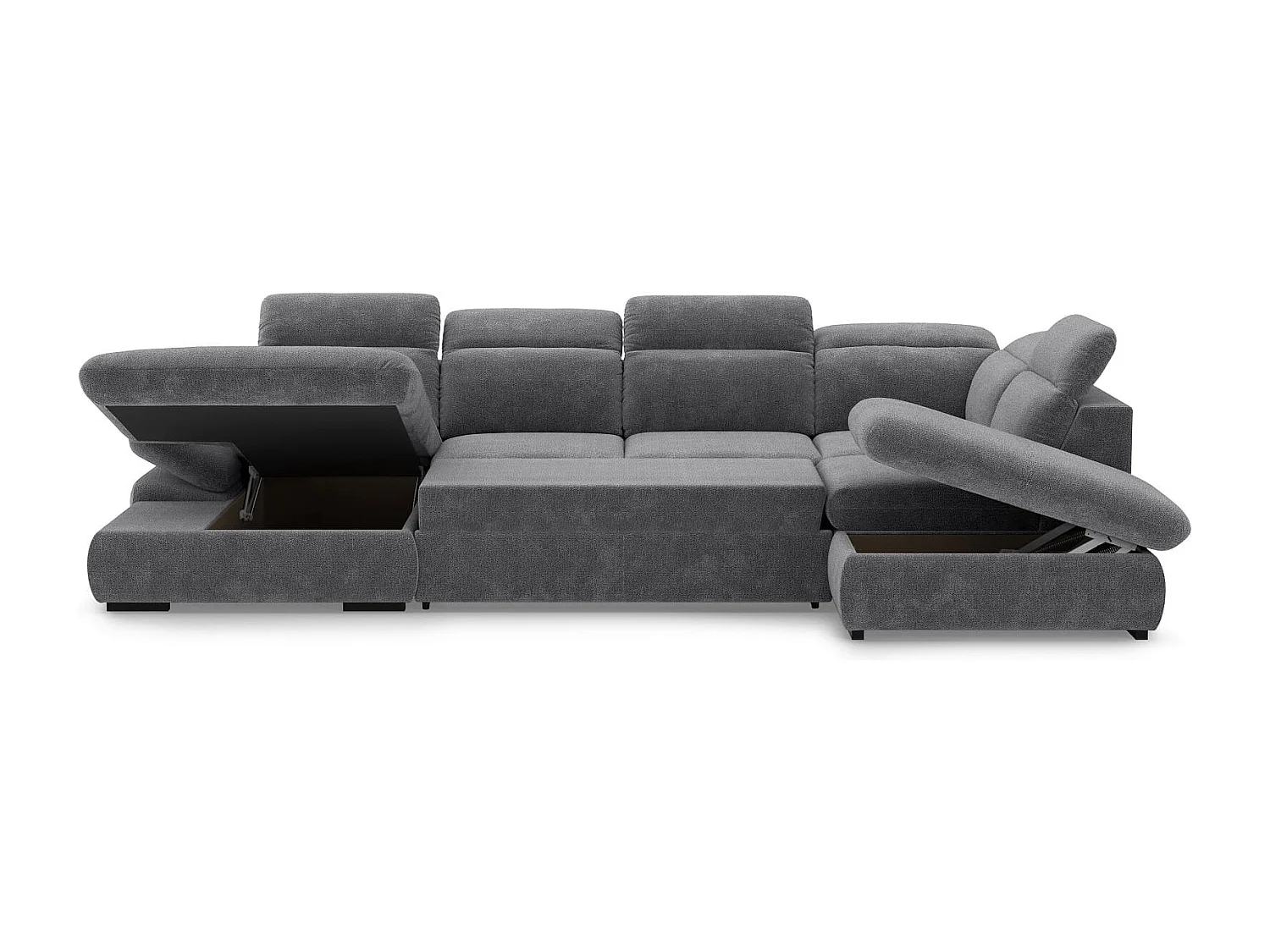 MYHOMELANDO Lorena woonlandschap – U-vorm met slaapfunctie en opbergruimte