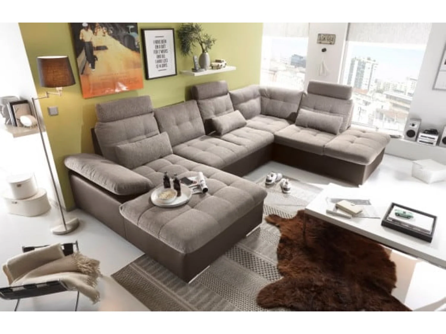 MYHOMELANDO Jakarta woonlandschap – U-vorm met slaapfunctie en opbergruimte