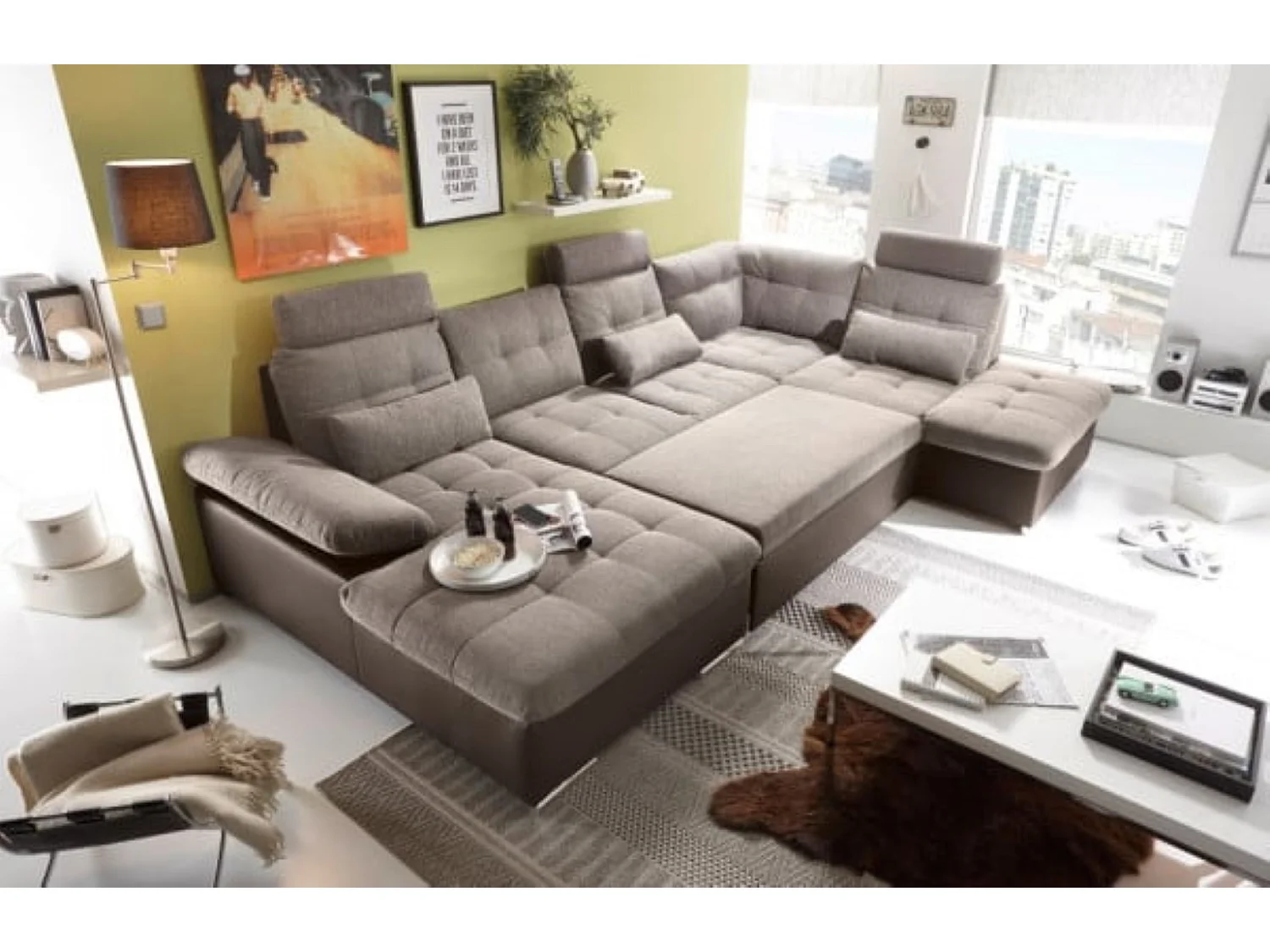 MYHOMELANDO Jakarta woonlandschap – U-vorm met slaapfunctie en opbergruimte