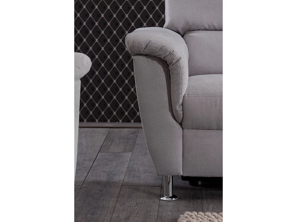 MYHOMELANDO Paris Ecksofa – Schlaffunktion, elektrische Relaxfunktion, USB-Anschluss