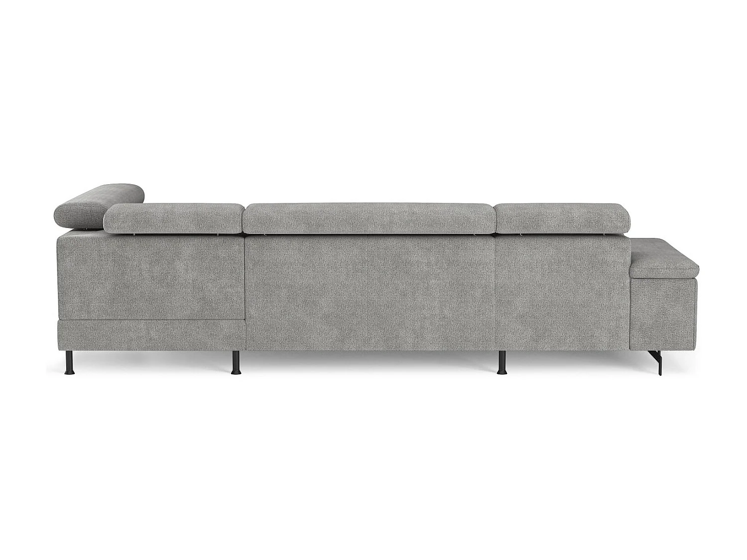 MYHOMELANDO Emma woonlandschap – U-vorm met slaapfunctie en opbergruimte, Orlando-stof