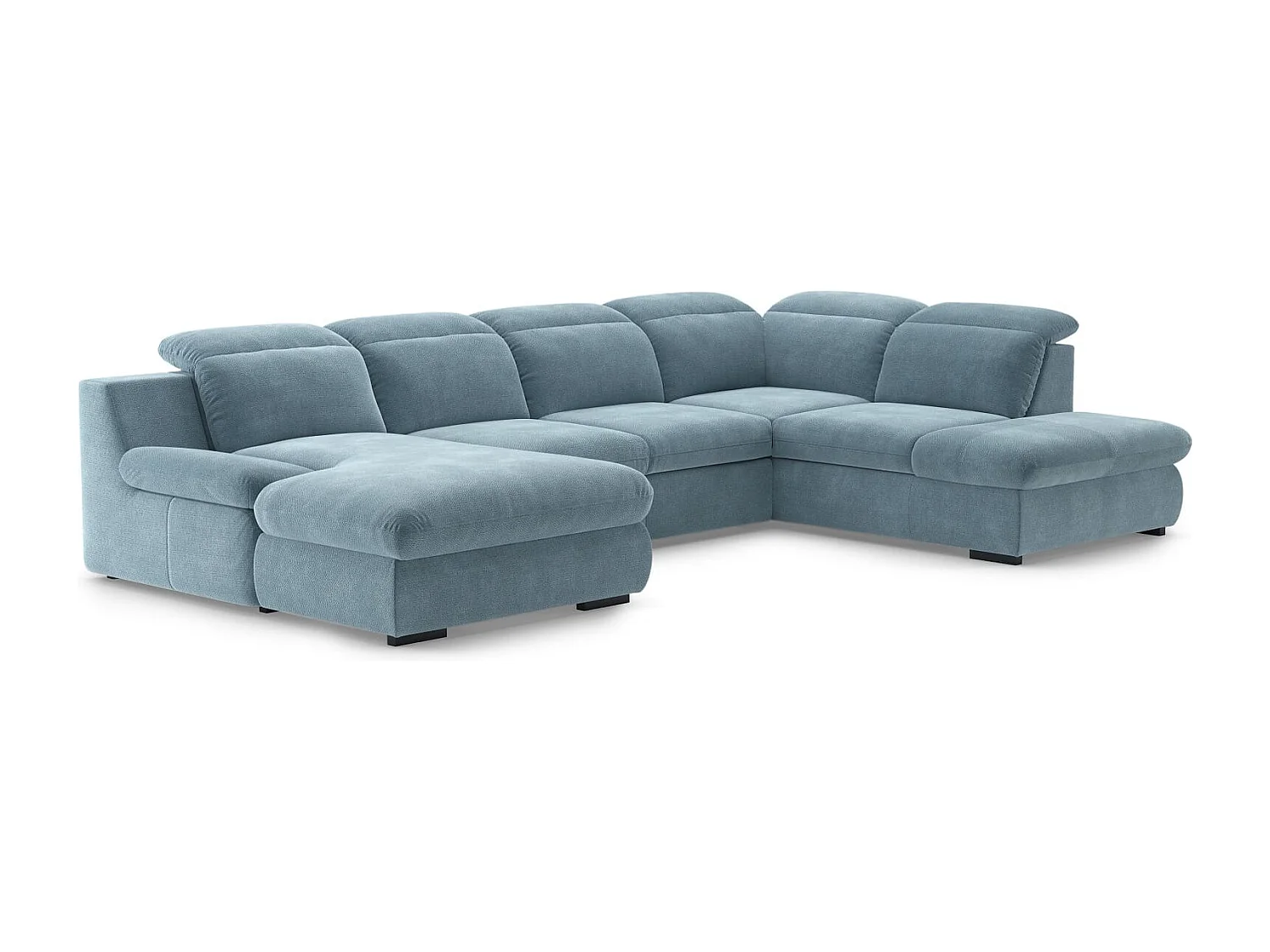 MYHOMELANDO Lorena woonlandschap – U-vorm met slaapfunctie en opbergruimte