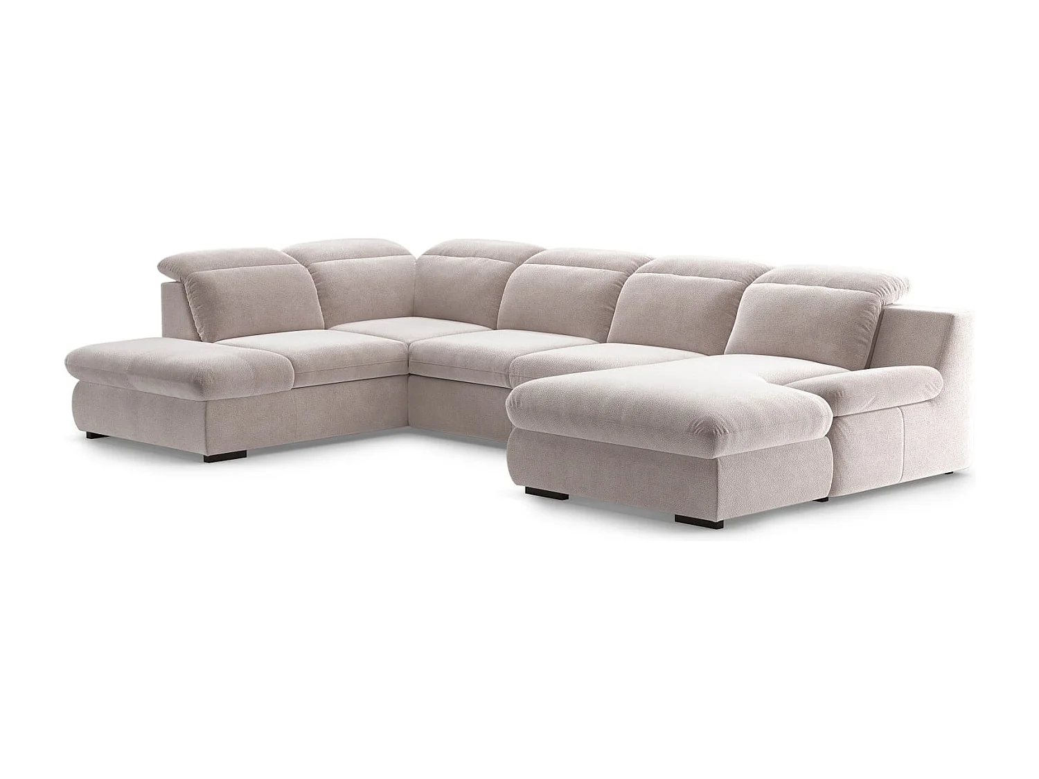 MYHOMELANDO Lorena woonlandschap – U-vorm met slaapfunctie en opbergruimte