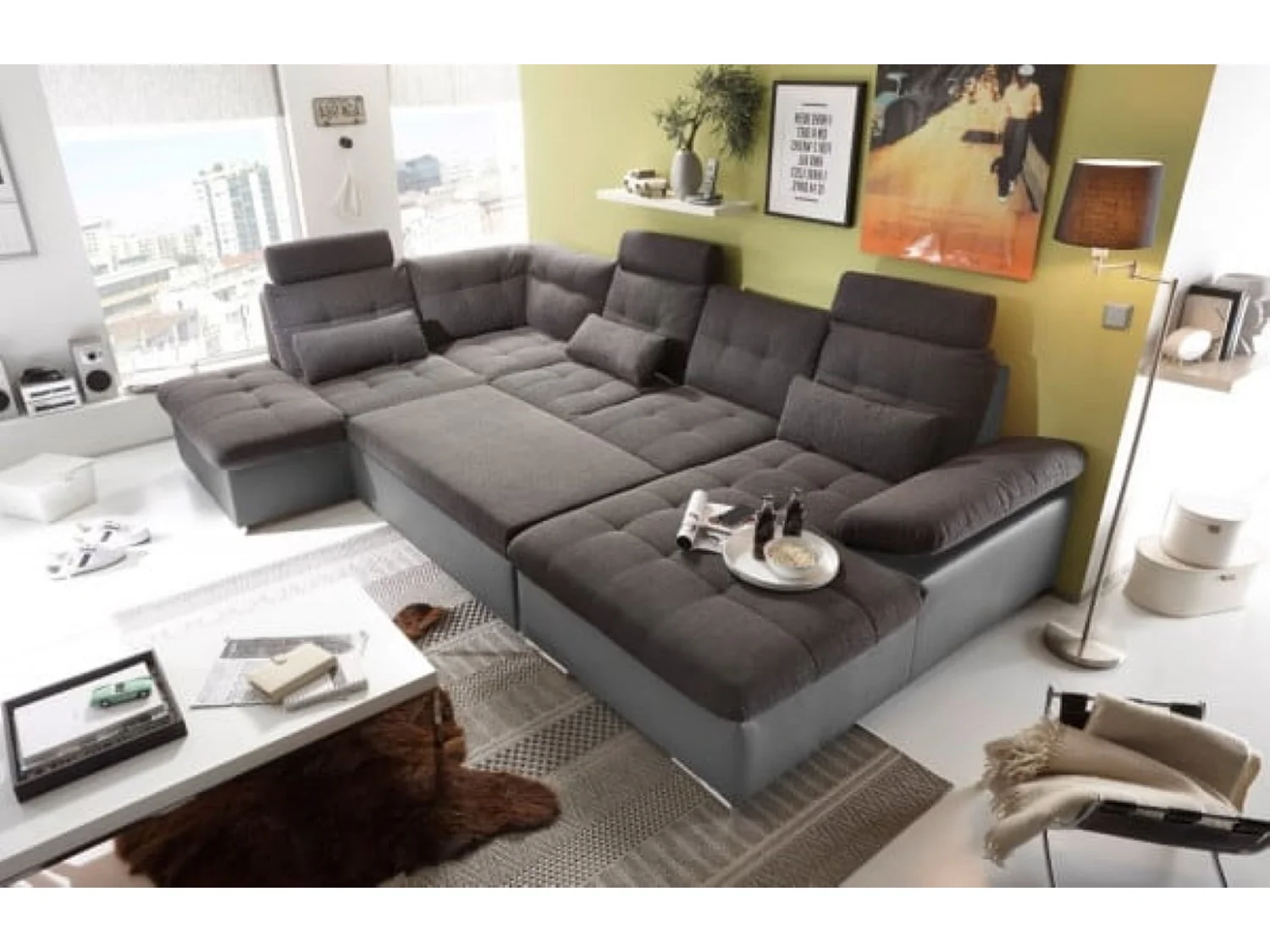 MYHOMELANDO Jakarta woonlandschap – U-vorm met slaapfunctie en opbergruimte