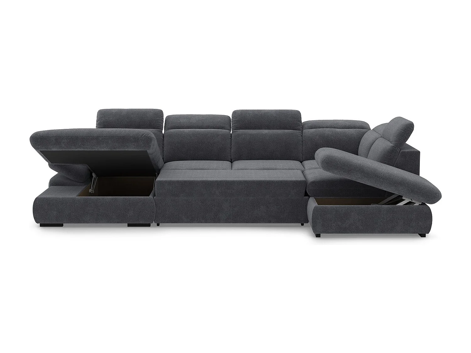 MYHOMELANDO Lorena woonlandschap – U-vorm met slaapfunctie en opbergruimte