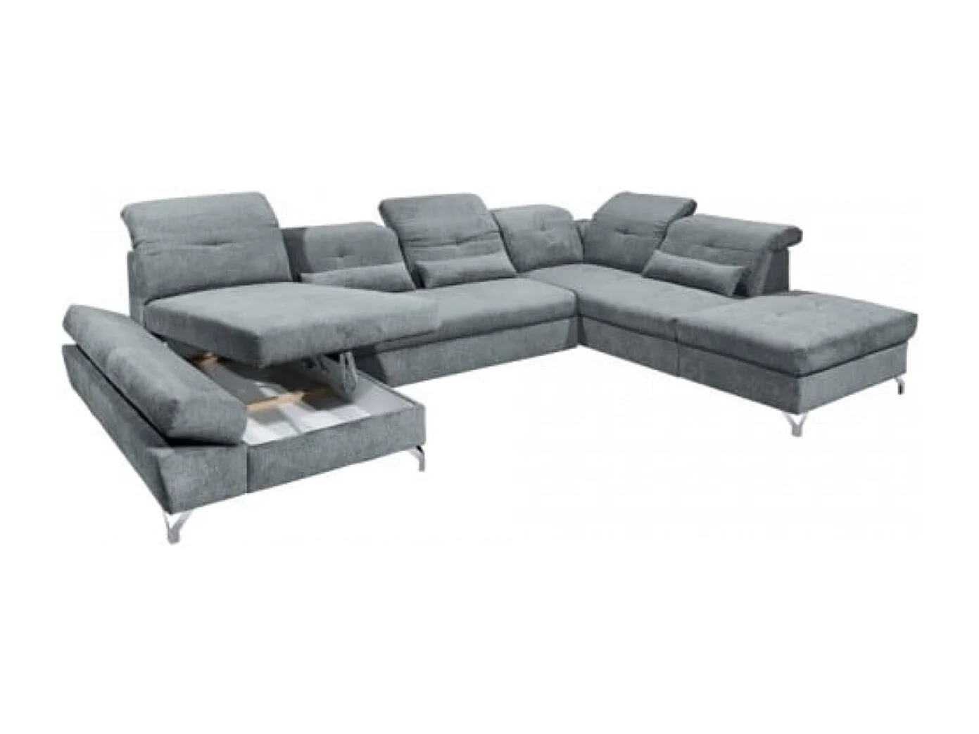 MYHOMELANDO Melfi woonlandschap – U-vorm met slaapfunctie en opbergruimte