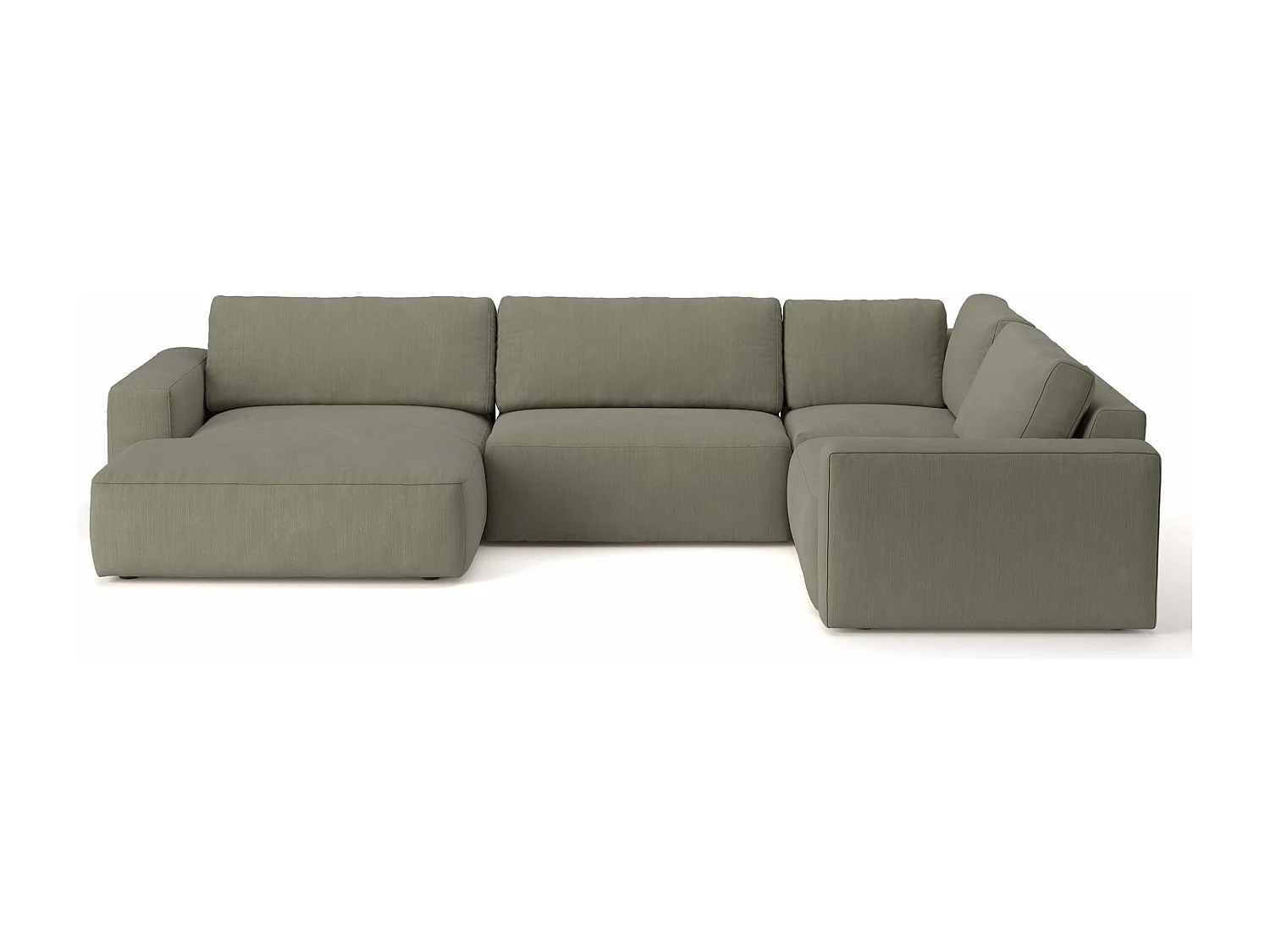 MYHOMELANDO Lasso woonlandschap – U-vorm, Campsbay-stof