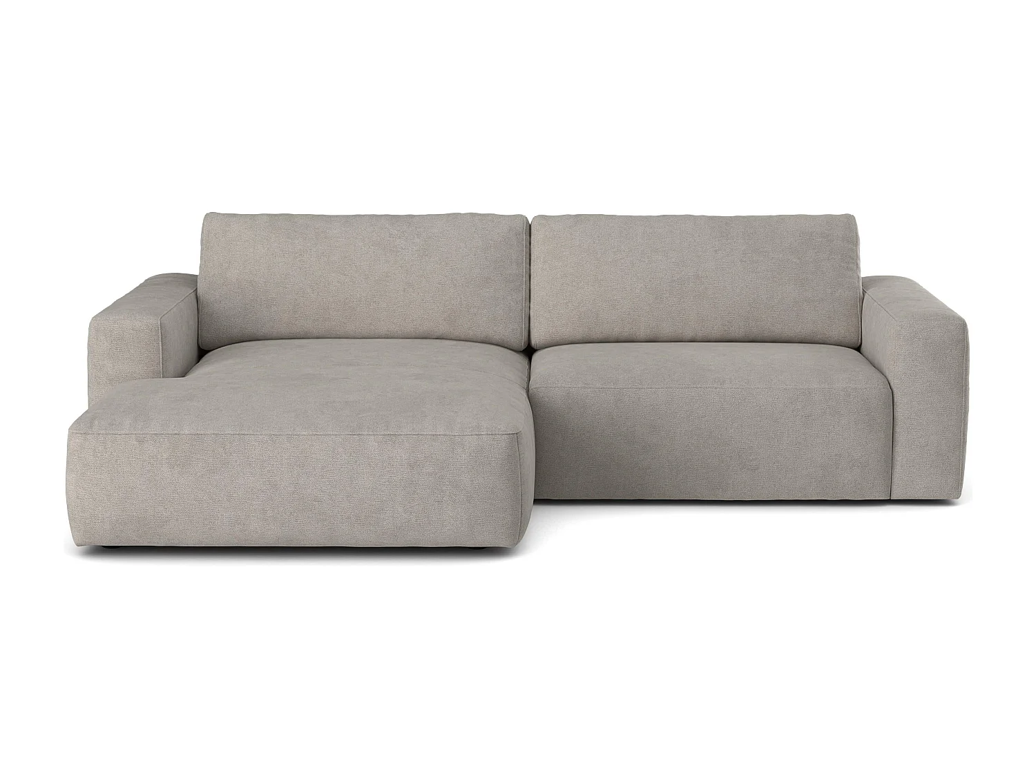 MYHOMELANDO hoekbank Lasso – L-vorm met waterafstotende stof, 3-zits