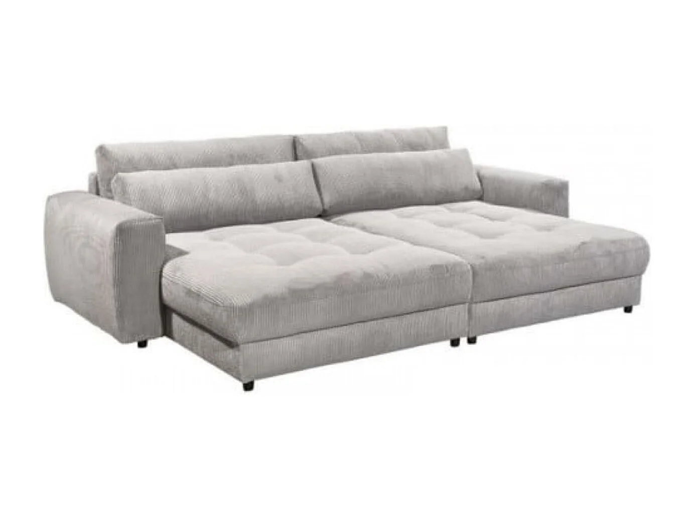 MYHOMELANDO Barura XXL loveseat – 2-zits Big Sofa in cordstof