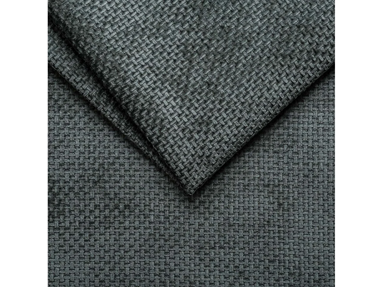 MYHOMELANDO Franklin hoekbank – L-vorm in microvezel-vlakweefsel, nosagvering en 5-voudig verstelbare hoofdsteunen