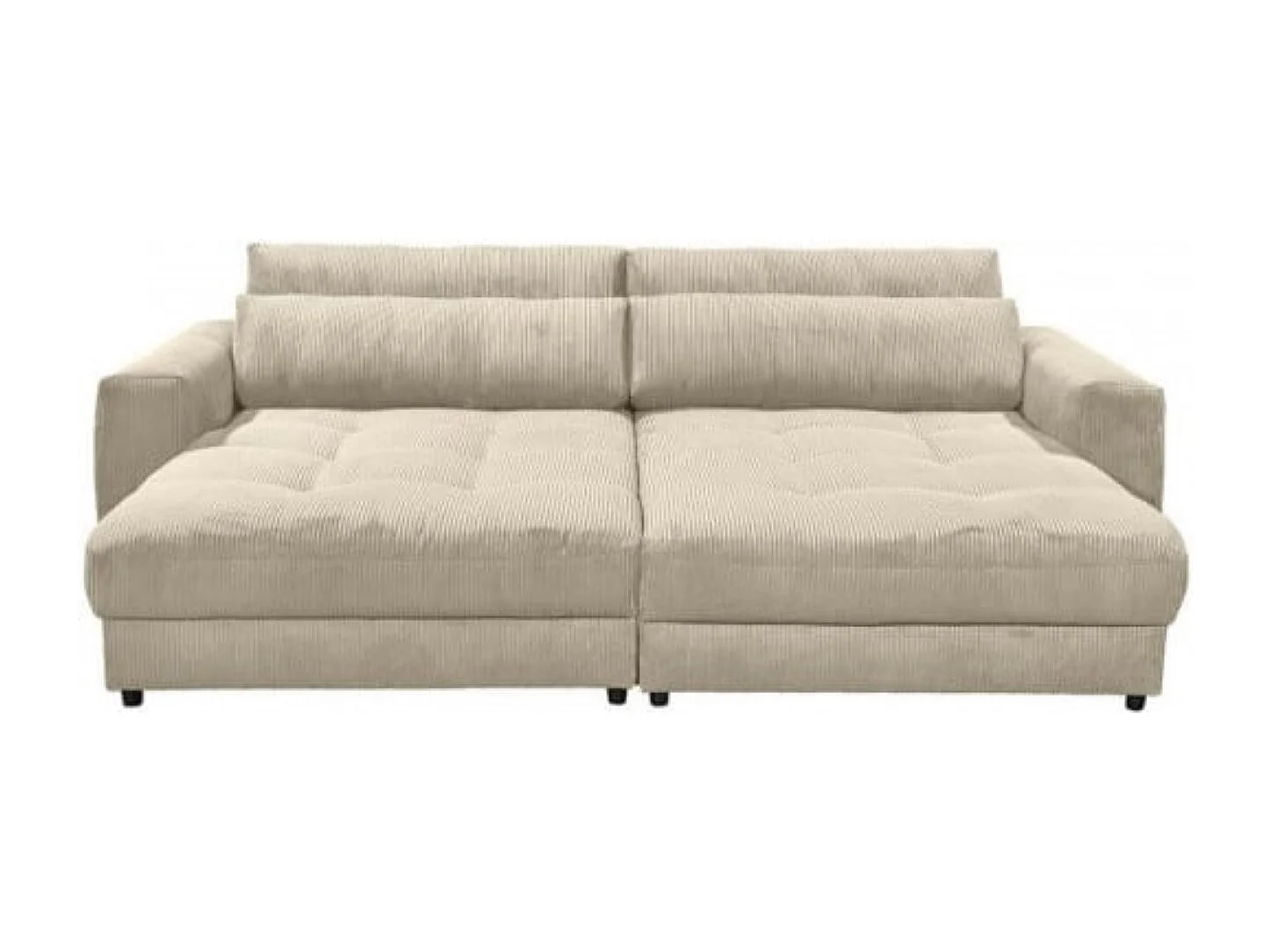 MYHOMELANDO Barura XXL loveseat – 2-zits Big Sofa in cordstof