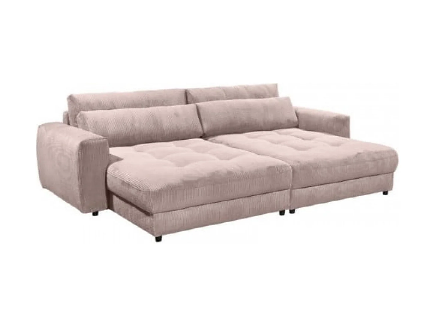 MYHOMELANDO Barura XXL loveseat – 2-zits Big Sofa in cordstof