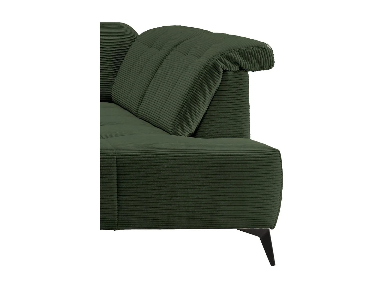 MYHOMELANDO Summer woonlandschap – U-vorm in brede cord met elektrische relaxfunctie