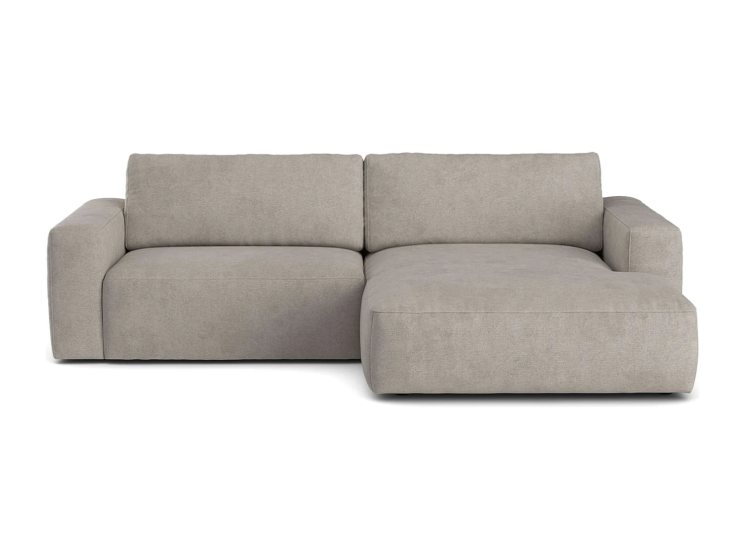 MYHOMELANDO hoekbank Lasso – L-vorm met waterafstotende stof, 3-zits