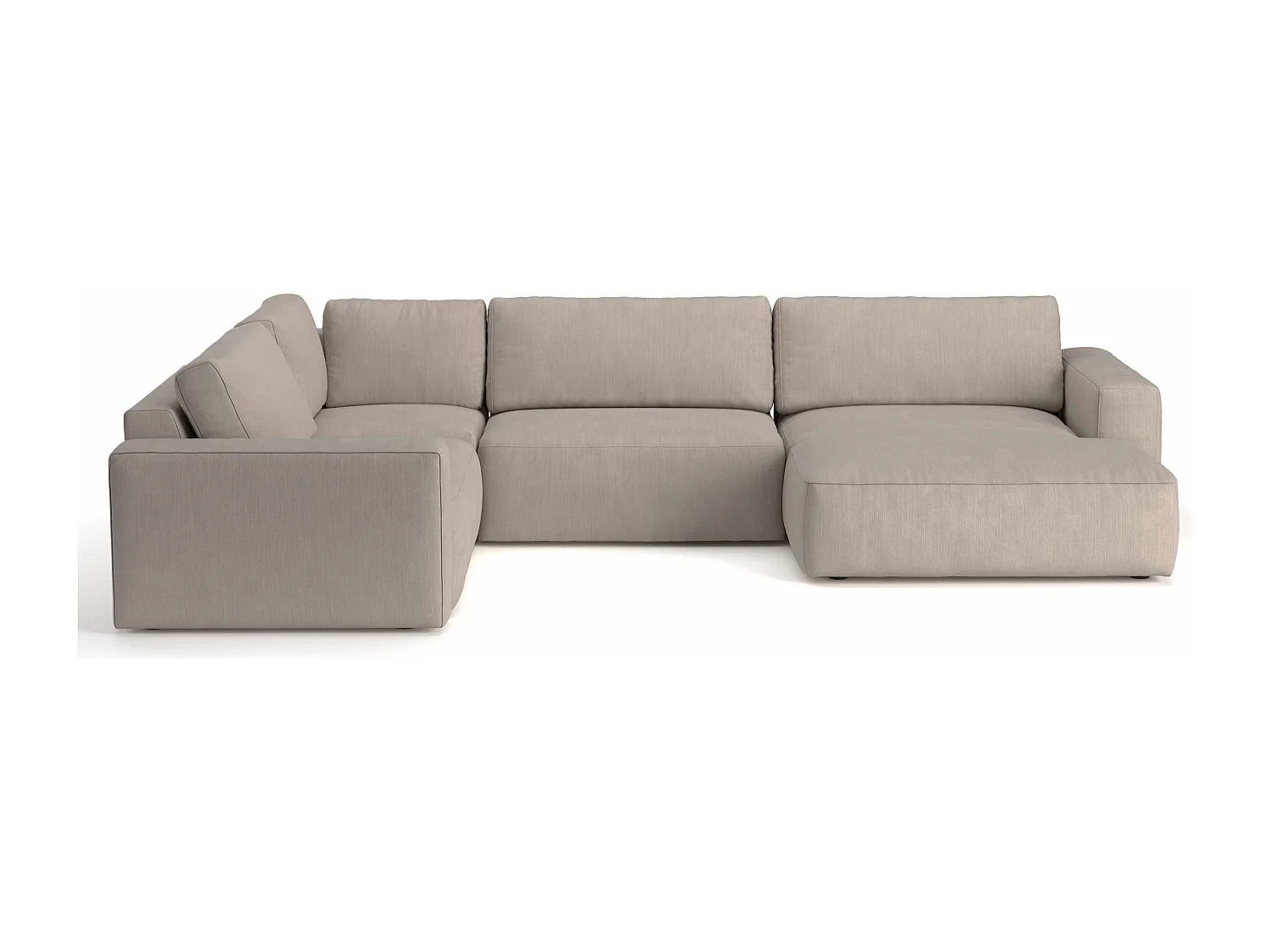 MYHOMELANDO Lasso woonlandschap – U-vorm, Campsbay-stof