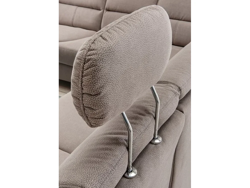 MYHOMELANDO Paris II hoekbank – L-vorm met elektrische relaxfunctie en draaifauteuil