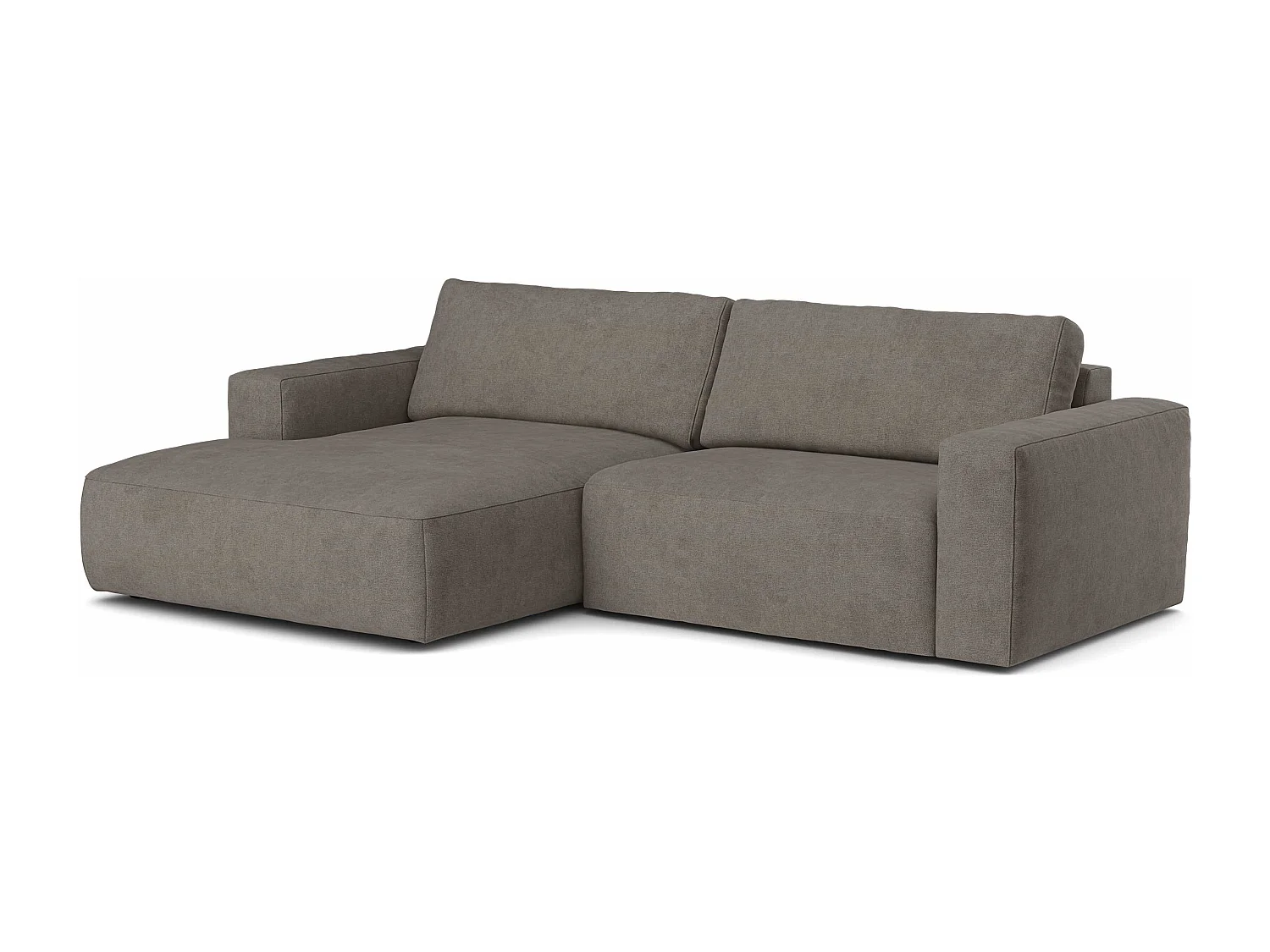 MYHOMELANDO hoekbank Lasso – L-vorm met waterafstotende stof, 3-zits