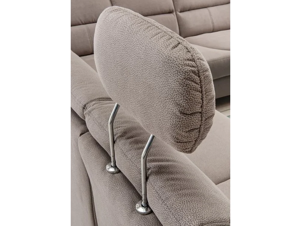 MYHOMELANDO Paris II hoekbank – L-vorm met elektrische relaxfunctie en draaifauteuil