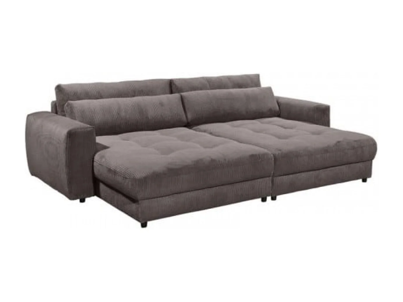MYHOMELANDO Barura XXL loveseat – 2-zits Big Sofa in cordstof