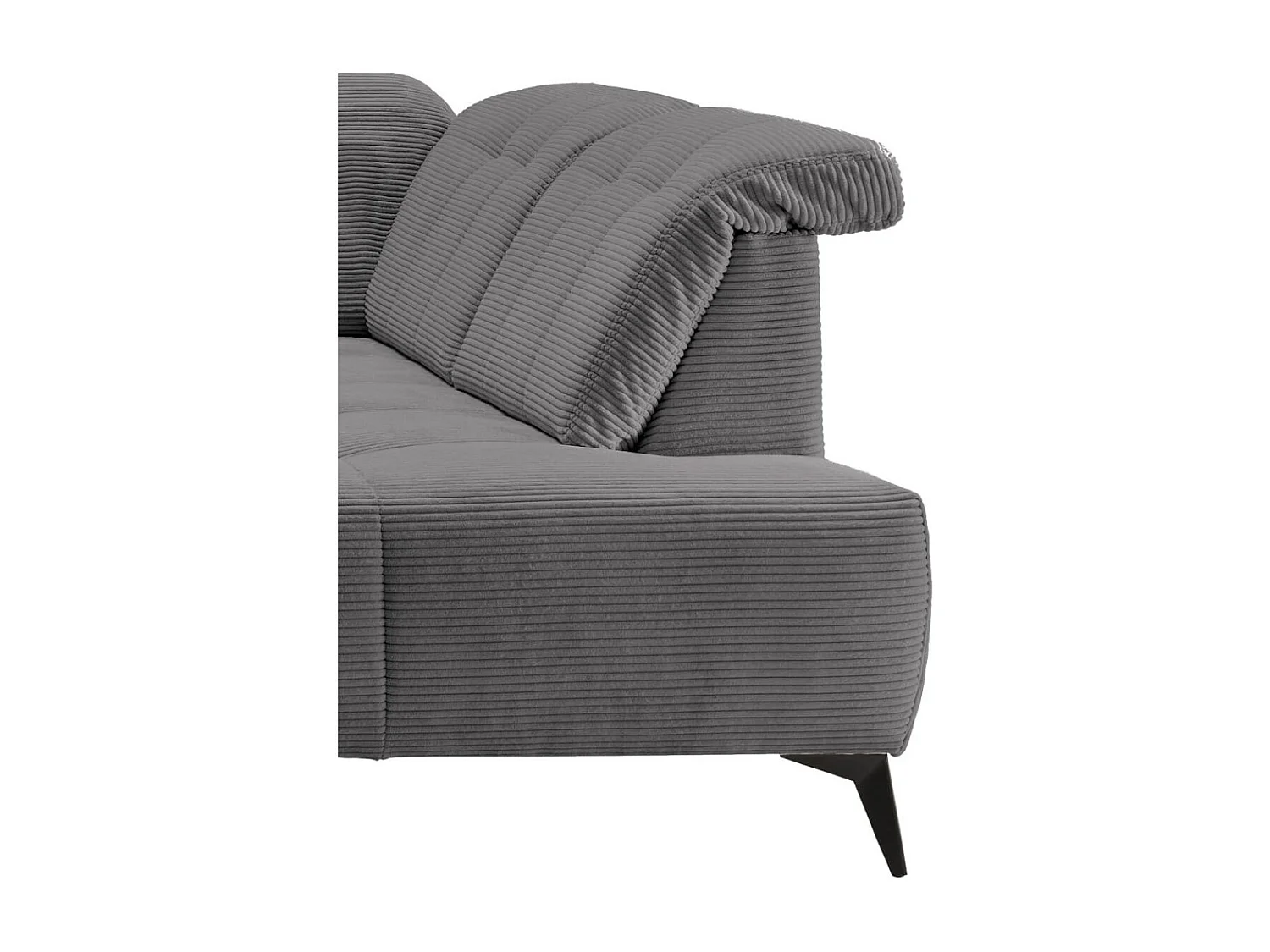 MYHOMELANDO Summer woonlandschap – U-vorm in brede cord met elektrische relaxfunctie