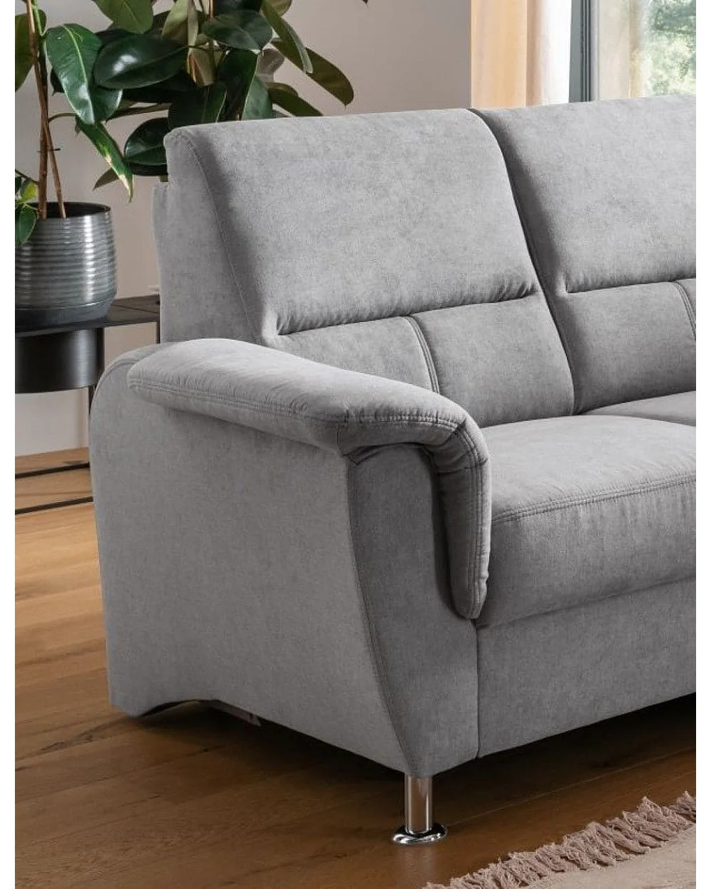 MYHOMELANDO Paris 3 hoekbank – L-vorm met binnenvering & comfortschuim