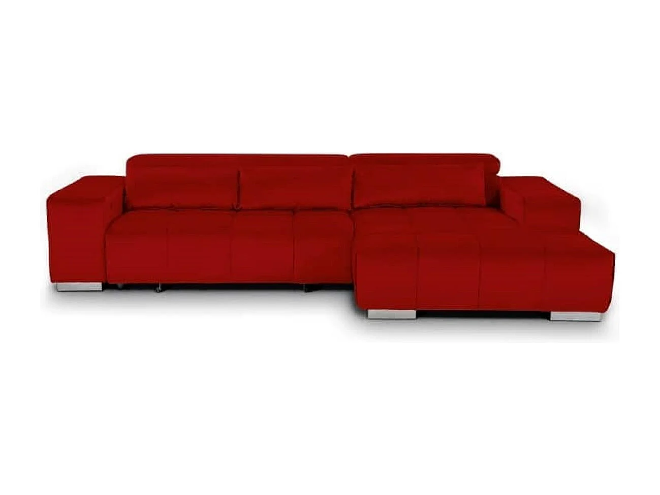 MYHOMELANDO Orion hoekbank – L-vorm met elektrische zitverstelling en verstelbare hoofdsteunen