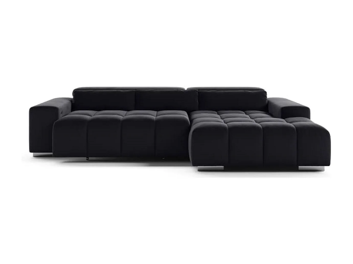 MYHOMELANDO Orion hoekbank – L-vorm met elektrische zitverstelling en verstelbare hoofdsteunen