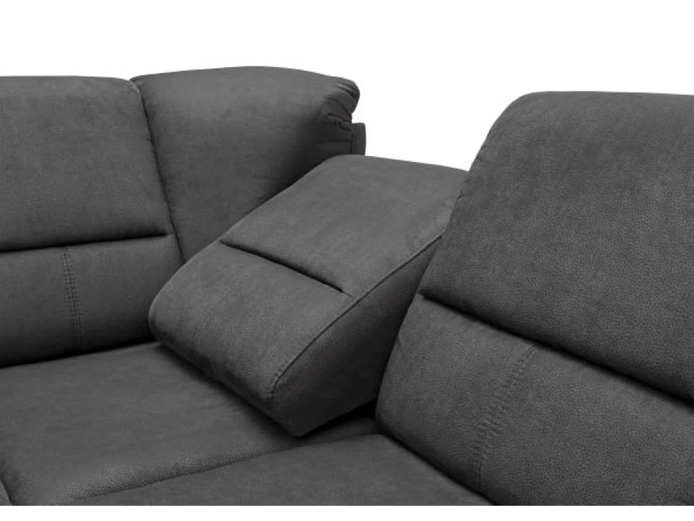 MYHOMELANDO Paris II hoekbank – L-vorm met elektrische relaxfunctie en draaifauteuil