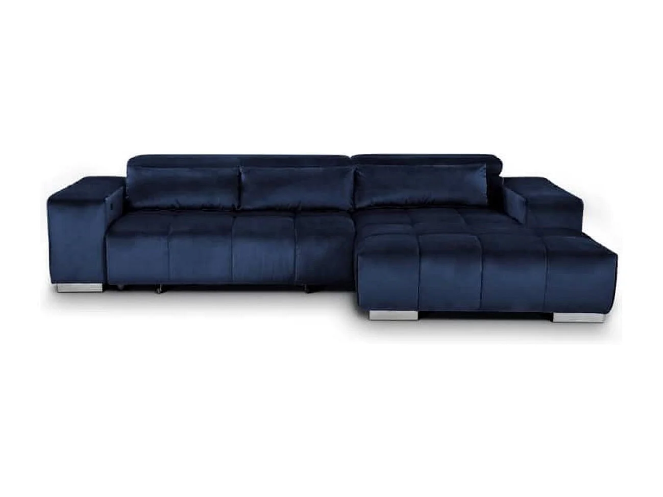 MYHOMELANDO Orion hoekbank – L-vorm met elektrische zitverstelling en verstelbare hoofdsteunen