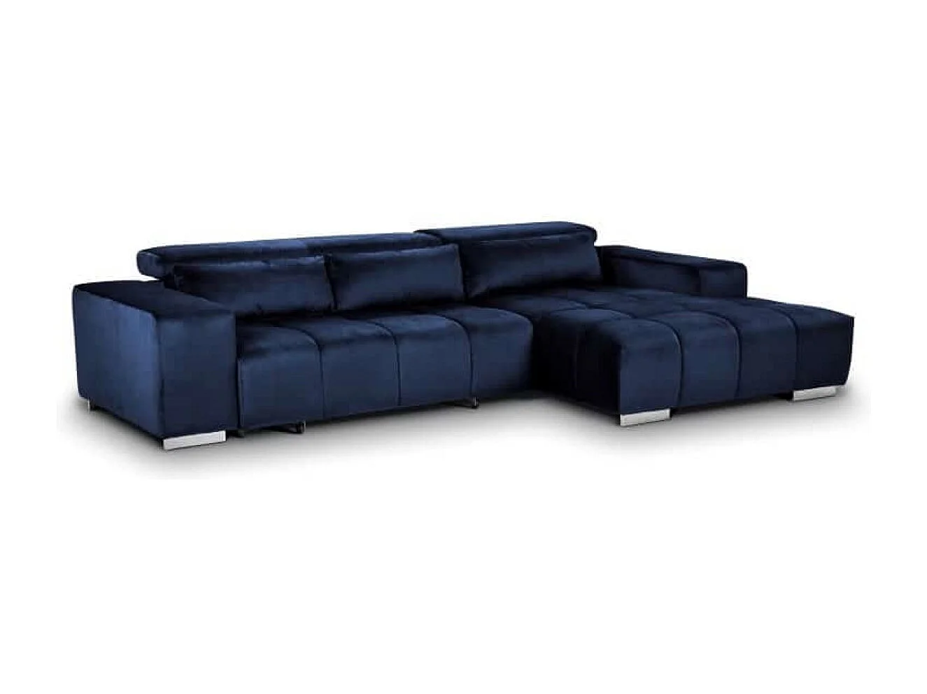 MYHOMELANDO Orion hoekbank – L-vorm met elektrische zitverstelling en verstelbare hoofdsteunen