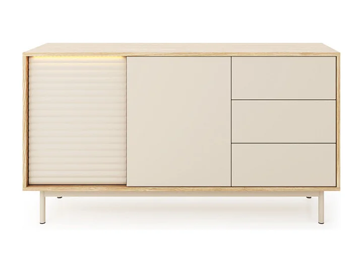 Aparador AMBIHOME LILLA 02 - Caxemira, C140xA77xP40cm