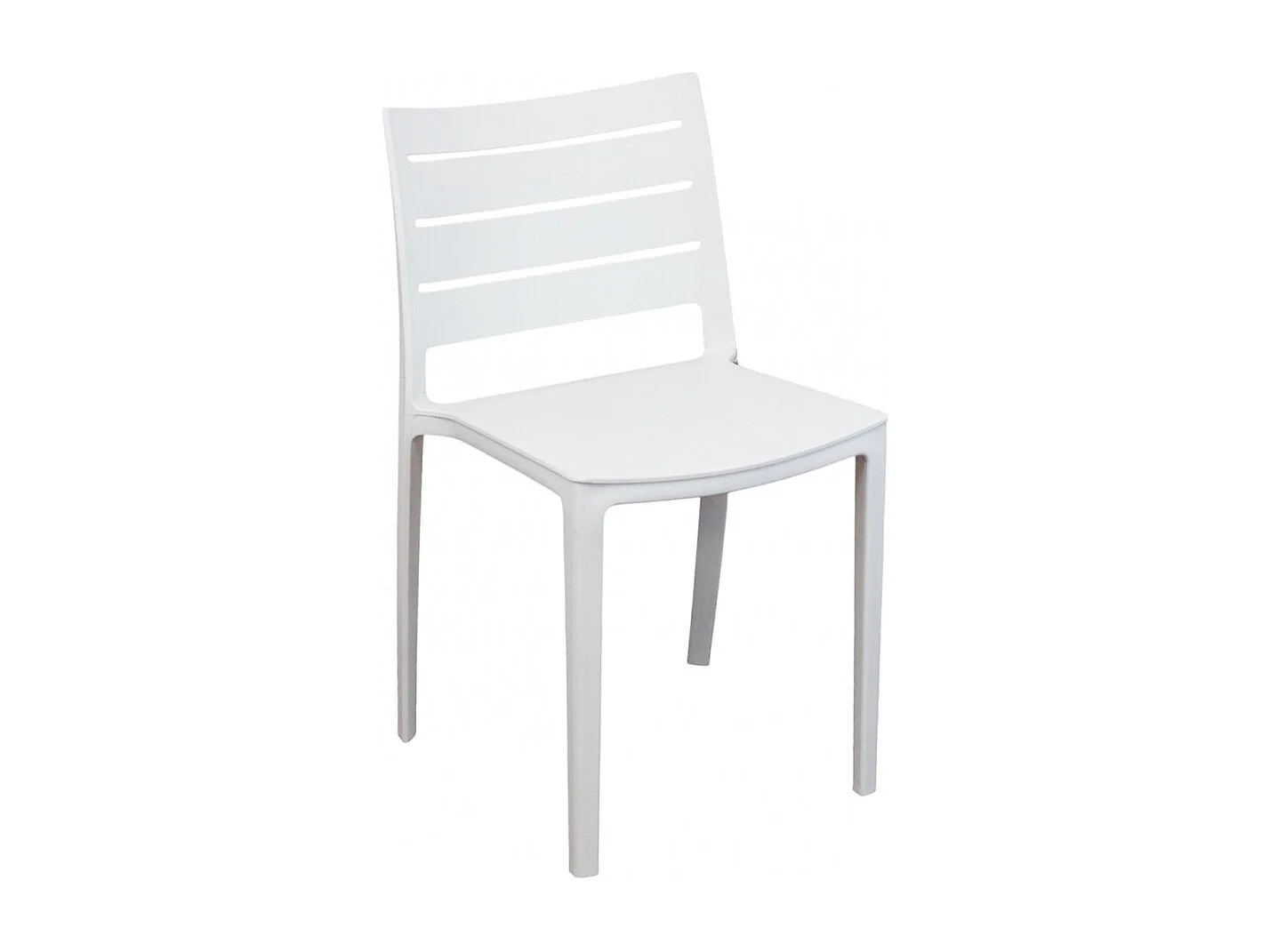 Stapelstuhl HALLIE Polypropylen Weiß | Cosma | Farbe: Blanc | Material: Kunststoff