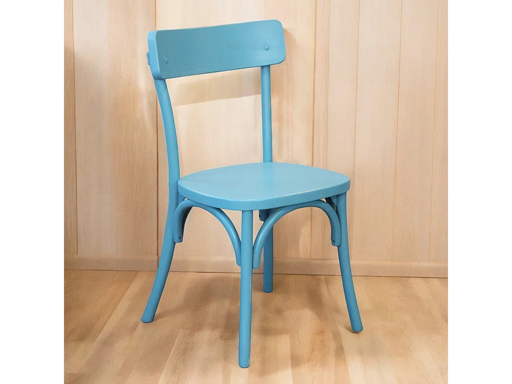 Holzstuhl POLLY Hellblau | Cosma | Farbe: Azzurro | Material: Holz