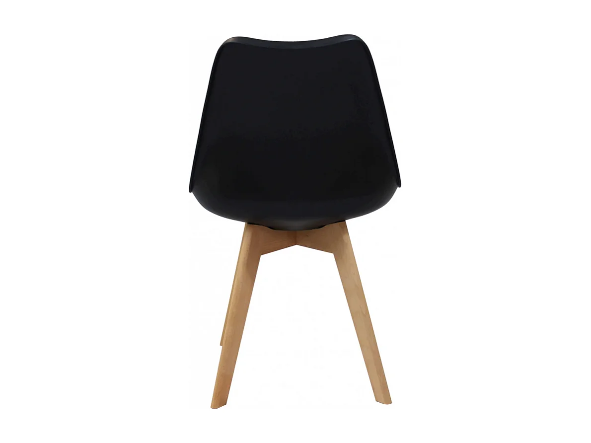 Stuhl MARSIGLIA Schwarz – Küchenstuhl | Cosma | Farbe: Noir