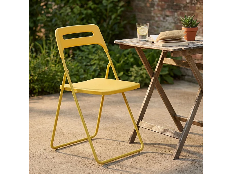 Klappstuhl ELISABETH Gelb | Cosma | Farbe: Jaune