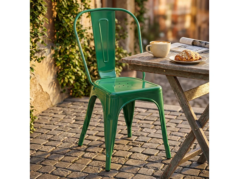 Stuhl LOLA Grün | Cosma | Farbe: Vert