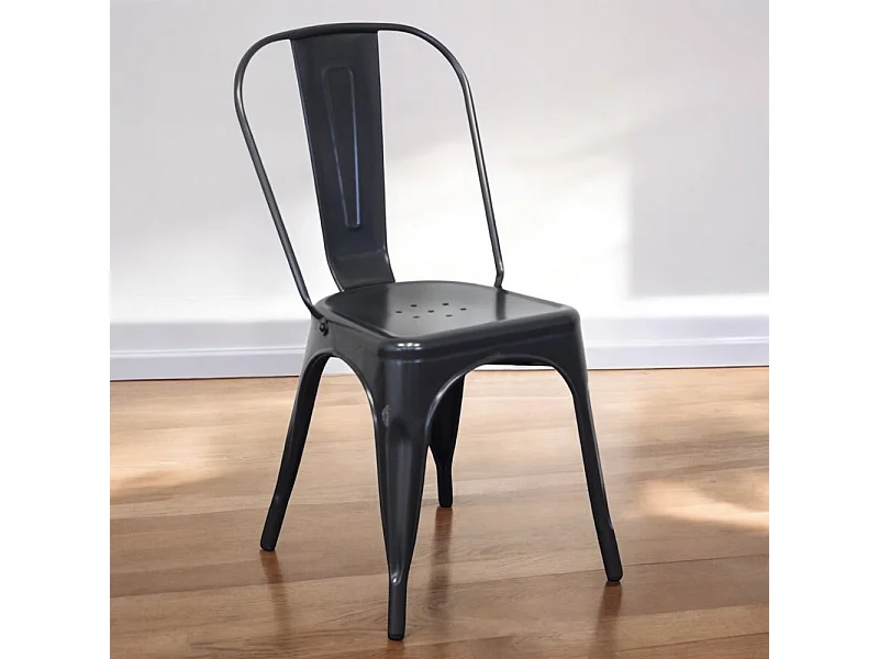 Stuhl LOLA Dunkelgrau | Cosma | Farbe: Gris