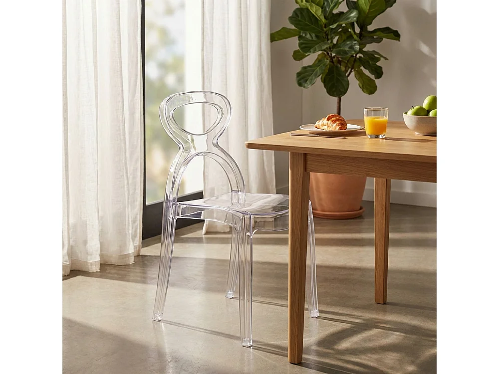 Stuhl PIGALLE Transparent | Cosma | Farbe: Trasparente