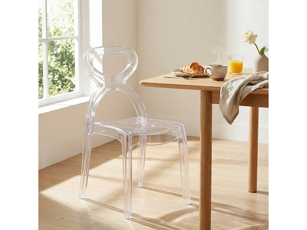 Stuhl PIGALLE Transparent | Cosma | Farbe: Trasparente